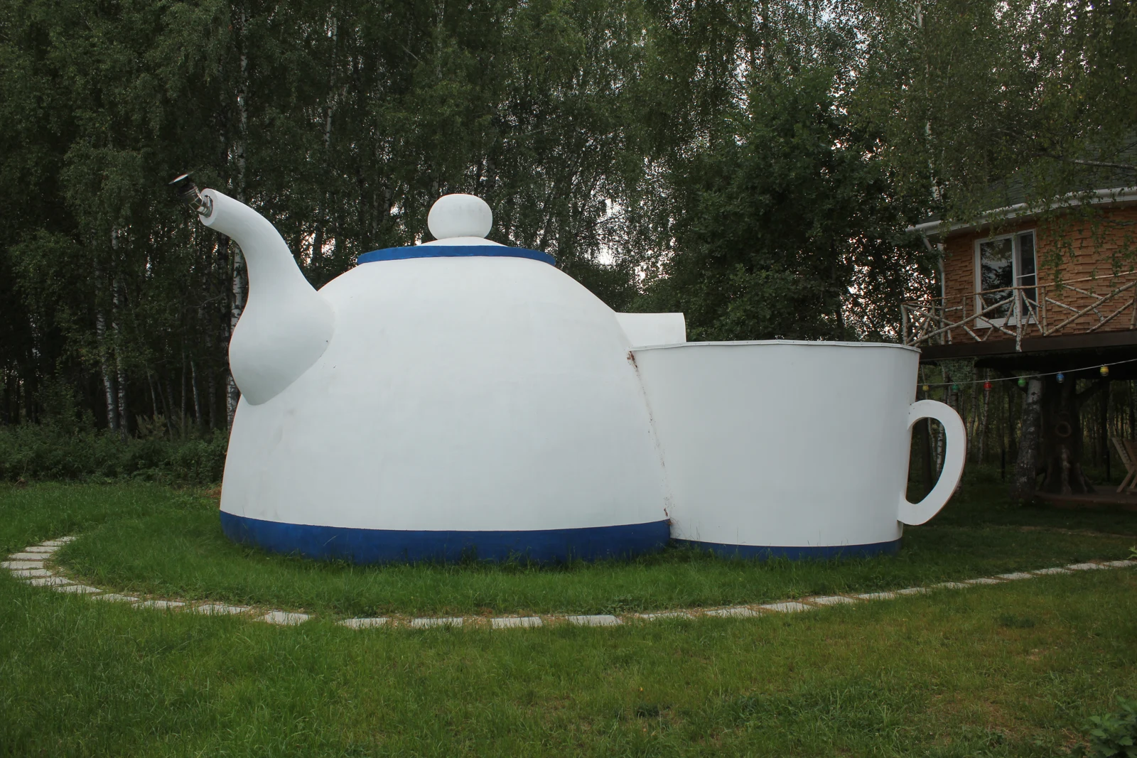 SPA: баня, чан и бассейн — фотография парка